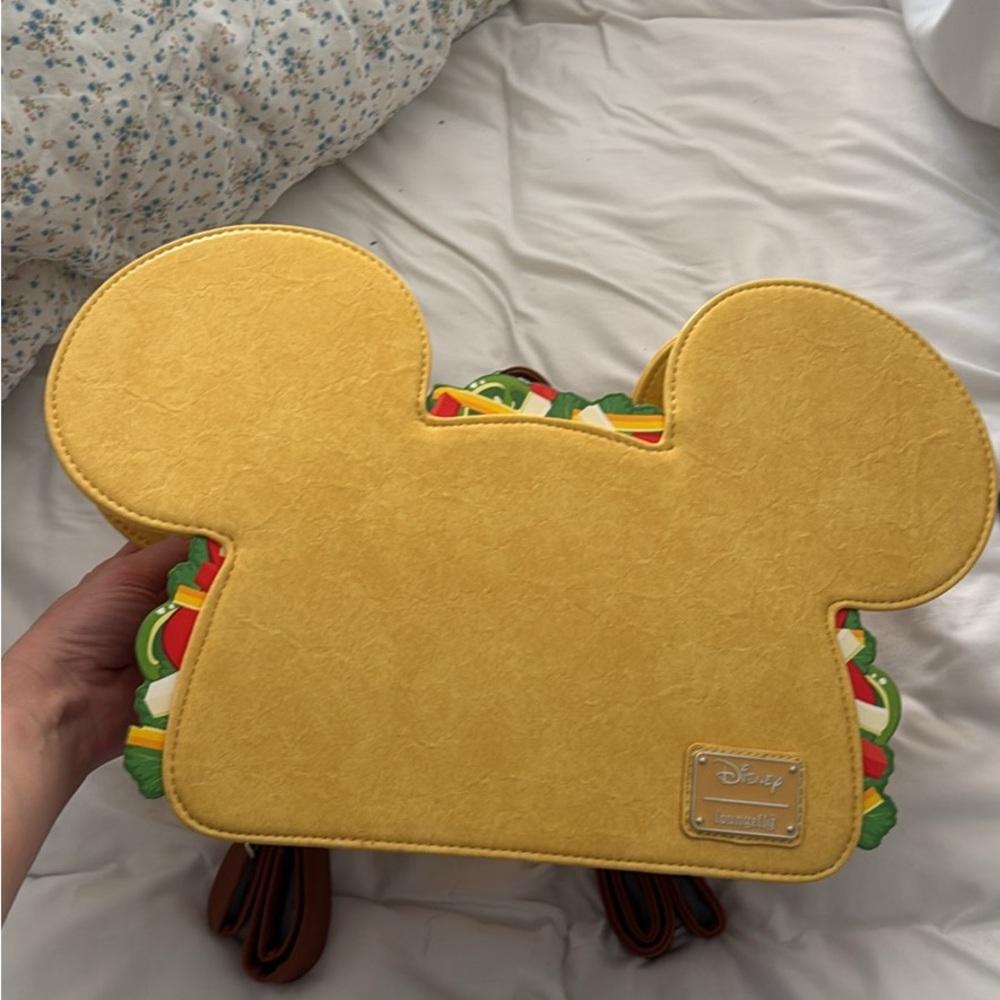 Loungefly X LASR Mickey Taco Backpack